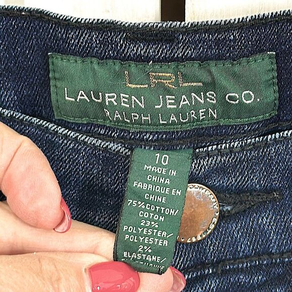 Lauren Jeans Co. Size 10 Ankle Denim Stretch - Picture 6 of 9